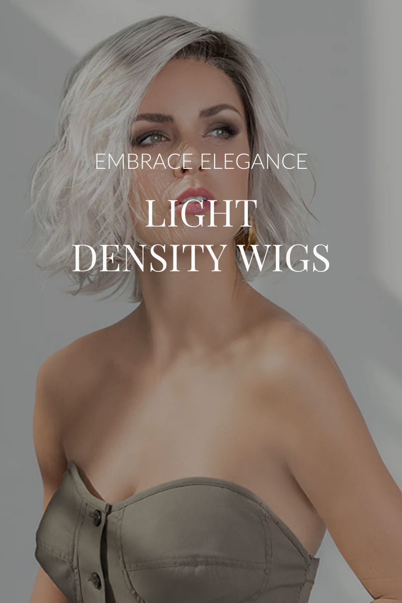 Embrace Natural Elegance: Ellen Wille's Light Density Wigs