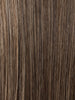 MOCCA ROOTED 12.830.20 | Lightest Brown, Medium Brown, Light Auburn and Light Strawberry Blonde Blend with Shaded Roots