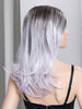 SAVELLI by ELLEN WILLE in WHITE LAVENDER TIPPED | Icy platinum with Lavender Undertones Intensifying Towards the Tips with Shaded Roots