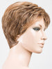 MOCCA ROOTED 830.9.20 | Medium Brown, Light Auburn and Medium Warm Brown with Light Strawberry Blonde Blend and Shaded Roots