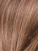 HOT MOCCA ROOTED	830.27.33 | Medium Brown, Light Auburn, Dark Strawberry Blonde, and Dark Auburn Blend with Shaded Roots