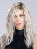 MUSIC (STYLED: WAVY) by ELLEN WILLE in METALLIC BLONDE ROOTED 60.101.51 | Pearl White, Pearl Platinum with Dark and Lightest Brown and Grey Blend with Shaded Roots
