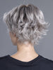 RAISE by ELLEN WILLE in STONE GREY ROOTED 56.60.48 | Blend of Medium Brown Silver Grey and White with Dark Roots