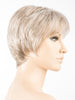 DARK SNOW MIX 56.60.49 | Lightest Brown Blended with Grey and Pearl White with Dark Ash Blonde and Shaded Roots