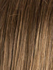 HOT MOCCA ROOTED 830.27.33 | Medium Brown, Light Auburn, Dark Strawberry Blonde, and Dark Auburn Blend with Dark Shaded Roots