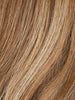 DIVA by ELLEN WILLE in TOBACCO ROOTED 12.26.27 | Lightest Brown, Light Golden Blonde, and Dark Strawberry Blonde blend with Dark Shaded Roots