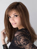 CARRIE by ELLEN WILLE in CHOCOLATE MIX 830.6 | Medium Brown Blended with Light Auburn, and Dark Brown Blend