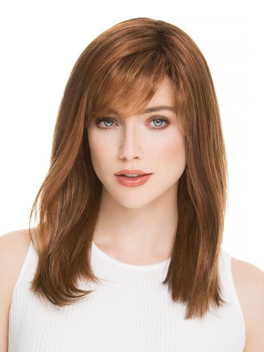 CARRIE by ELLEN WILLE in SAFRAN RED ROOTED 130.29.33 | Deep Copper Brown and Copper Red with Dark Auburn Blend and Shaded Roots