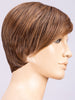 CHOCOLATE ROOTED 830.27.6 | Medium and Dark Brown with Light Auburn and Dark Strawberry Blonde Blend with Shaded Roots