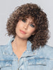 DISCO by ELLEN WILLE in CHOCOLATE ROOTED 6.830 | Dark Brown and Medium Brown with Light Auburn Blend with Shaded Roots