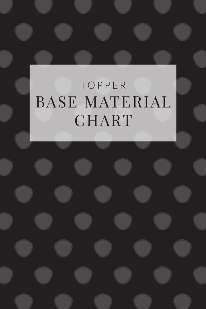 Hair Toppers | Base Material Chart – EllenWille.com