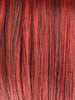 HOT FLAME ROOTED 132.133 | Granat Red and Red Violet Blend with Shaded Roots