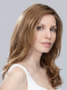 MEGA MONO by Ellen Wille in TOBACCO ROOTED 830.26.27 | Medium Brown Blended with Light Auburn, Light Golden Blonde and Dark Strawberry Blonde Blend with Shaded Roots