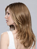 MEGA MONO by Ellen Wille in TOBACCO ROOTED 830.26.27 | Medium Brown Blended with Light Auburn, Light Golden Blonde and Dark Strawberry Blonde Blend with Shaded Roots
