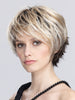 SKY by ELLEN WILLE in BISQUIT BLONDE ROOTED 20.25.6 | Darkest Brown with Light Golden Blonde and Winter White Blend with Shaded Roots
