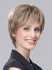 VISION MONO by ELLEN WILLE in DARK SAND ROOTED 12.14.20 | Lightest Brown and Medium Ash Blonde with Light Strawberry Blonde Blend with Shaded Roots