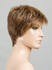 MOCCA ROOTED 830.9.20 | Medium Brown, Light Auburn and Medium Warm Brown with Light Strawberry Blonde Blend and Shaded Roots