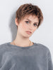 CHAT by Ellen Wille in CHOCOLATE ROOTED 830.27.33 | Medium Brown, Light Auburn, Dark Strawberry Blonde, and Dark Auburn Blend with Shaded Roots