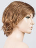 MOCCA ROOTED 830.27.12 | Medium Brown Blended with Light Auburn and Dark Strawberry Blonde with Lightest Brown Blend and Shaded Roots