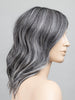 SALT/PEPPER ROOTED 51.44.39 | Black/Dark Brown, Darkest Brown, and Lightest Brown with Grey Blend and Shaded Roots