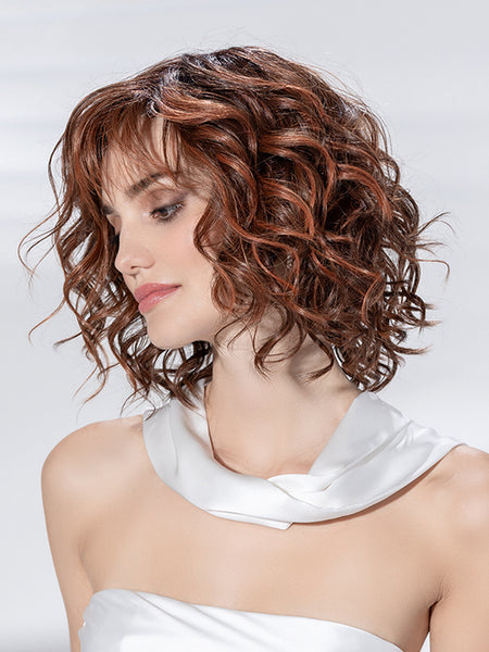 ECLAT DELUXE by Ellen Wille in CINNAMON BROWN ROOTED 33.30.6 | Dark Auburn, Light Auburn and Dark Brown Blend with Shaded Roots