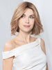 ELEGANCE MONO in LIGHT BERNSTEIN ROOTED 20.27.26 | Light Strawberry Blonde and Dark Strawberry Blonde with Light Golden Blonde Blend and Shaded Roots