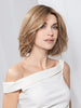 ELEGANCE MONO in LIGHT BERNSTEIN ROOTED 20.27.26 | Light Strawberry Blonde and Dark Strawberry Blonde with Light Golden Blonde Blend and Shaded Roots