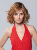 ELLE MONO in PUMPKIN ROOTED 27.31.29 | Dark Strawberry Blonde with Light Reddish Auburn and Copper Red Blend With Shaded Roots