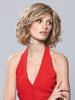 ELLE MONO in SANDY BLONDE ROOTED 16.22.20 | Medium Blonde, Light Neutral Blonde, and Light Strawberry Blonde Blend with Shaded Roots