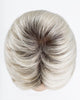 SILVER BLONDE ROOTED 60.23 | Pearl White and Lightest Pale Blonde Blend with Shaded Roots
