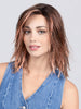 FLOW by Ellen Wille in ROSEWOOD LIGHTED | Medium Brown, Caramel, and Rose Gold blend with Highlights Throughout and Concentrated in the Front