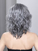 MILA by ELLEN WILLE in DARK_GREY LIGHTED | 39.51.44 Darkest Brown and Black/Dark Brown with Grey Blend Highlights throughout and Concentrated in the front