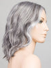 DARK GREY LIGHTED 39.51.44 | Darkest Brown and Black/Dark Brown with Grey Blend Highlights throughout and Concentrated in the front