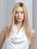 OBSESSION DELUXE in SANDY BLONDE ROOTED 16.22.20 | Medium Blonde, Light Neutral Blonde, and Light Strawberry Blonde Blend with Shaded Roots