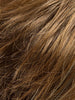 MOCCA LIGHTED 830.12.20 | Medium Brown Blended with Light Auburn and Lightest Brown and Light Strawberry Blonde Blend with Highlights Throughout and Concentrated in the Front