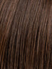 DARK CHOCOLATE ROOTED 6.33.4 | Dark Brown, Dark Auburn and Darkest Brown Blend with Shaded Roots
