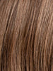MOCCA ROOTED 830.27.12 | Medium Brown Blended with Light Auburn and Dark Strawberry Blonde with Lightest Brown Blend and Shaded Roots