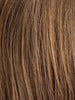 CHOCOLATE LIGHTED 830.6.27 | Dark and Medium Brown Blended with Light Auburn Brown and Dark Strawberry Blonde with Highlights Throughout and Concentrated in the Front