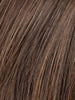 DARK CHOCOLATE ROOTED 4.33.6 | Darkest Brown, Dark Auburn and Dark Brown Blend with Shaded Roots