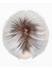 PLATIN BLONDE ROOTED 1001.23.60 | Winter White and Lightest Pale Blonde with Pearl White Blend and Shaded Roots