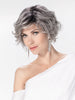 ROMANCE DELUXE in METALLIC GREY ROOTED 51.60 | Black/Dark Brown and Lightest Brown with Pearl White and Grey Blend with Shaded Roots