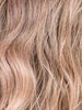 POWDER BLONDE TIPPED | Light Brown and  Lightest Ash Blonde with Red Violet Blended with Pale Pink and Lighter Tipped Ends