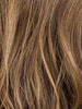 MOCCA LIGHTED 830.9.16 | Medium Brown Blended with Light Auburn,  Medium Warm Brown and Medium Blonde Blend with Highlights Throughout and Concentrated in the Front