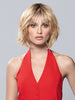 TESS MONO PART in SAHARA BEIGE ROOTED 26.20.25 | Light Golden Blonde, Light Strawberry Blonde, and Lightest Golden Blonde Blend with Shaded Roots
