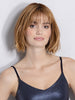 VIVI by Ellen Wille in TOFFEE BLONDE ROOTED 27.31.20 | Dark Strawberry Blonde with Light Reddish Auburn and Light Strawberry Blonde Blend with Shaded Roots