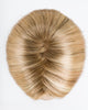 SANDY BLONDE ROOTED 16.22.20 | Medium Honey Blonde, Light Ash Blonde, and Lightest Reddish Brown Blend with Dark Roots