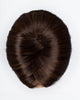 CHOCOLATE TIPPED 6.9.830 | Dark Brown and Medium Warm Brown with Medium Brown Blended with Light Auburn with Tipped Ends and Shaded Roots