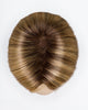 LIGHT BERNSTEIN ROOTED 14.26.27 | Medium Ash Blonde, Light Golden Blonde, and Dark Strawberry Blonde with Shaded Roots