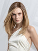 ZORA MONO in BERNSTEIN TIPPED 12.26.830 | Lightest Brown and Light Golden Blonde with Medium Brown Blended with Light Auburn Blend with Shaded Roots and Lighter Tipped Ends