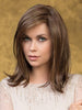 EFFECT Hair Topper by ELLEN WILLE in CHOCOLATE MIX 830.6 | Medium Brown Blended with Light Auburn, and Dark Brown Blend